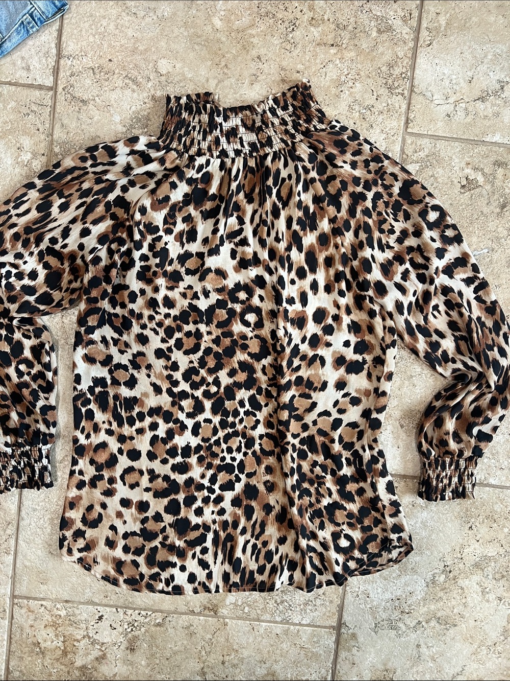 Chico’s Leopard Print Women’s Blouse